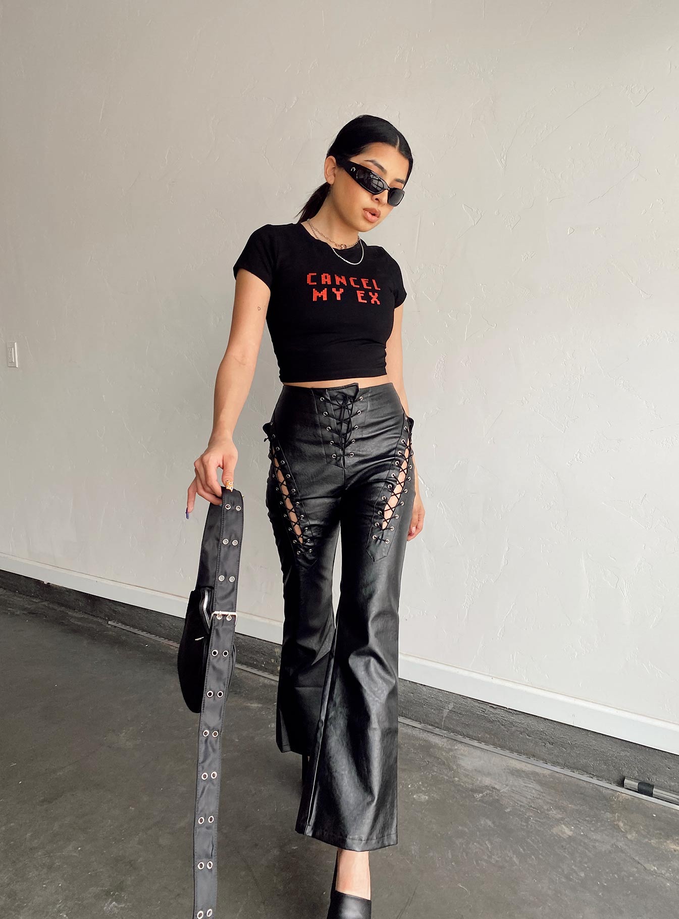 Cancel My Ex Tee Black