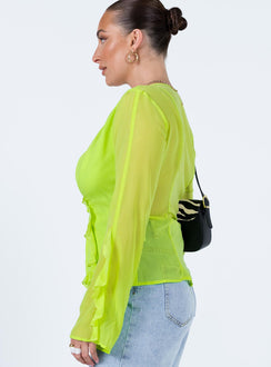 Rema Long Sleeve Top Green