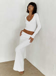Just Like That Maxi Skirt White Princess Polly  Maxi 