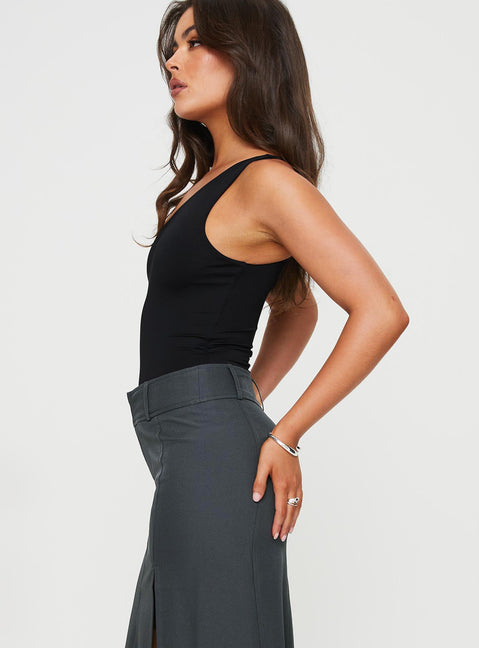 One shoulder bodysuit High cut leg, cheeky bottom, press clip fastening Good stretch, fully lined 