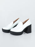 Metropolitan Heels White