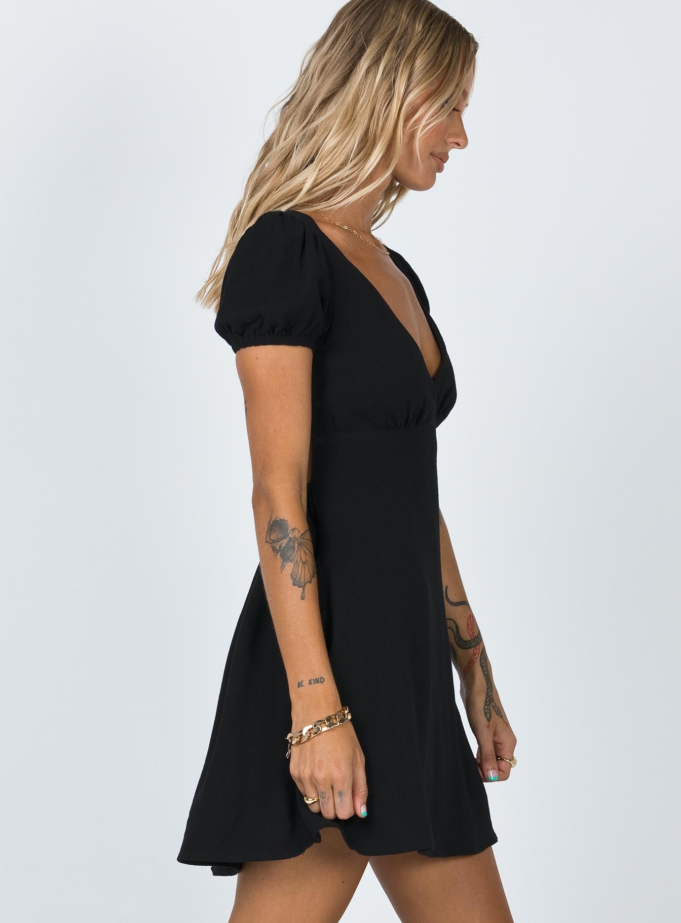 Princess Polly   Smith Mini Dress Black