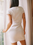 Classic Mini Dress White