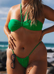Ariella Bikini Bottoms Green