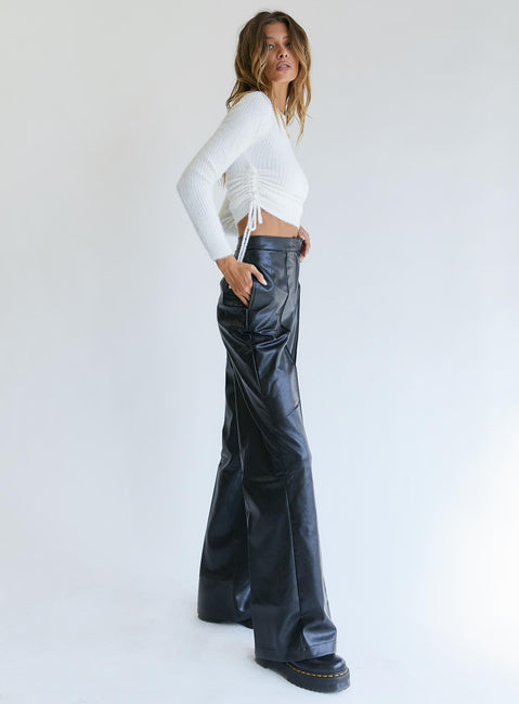 Princess Polly   Maple Street Pant Black