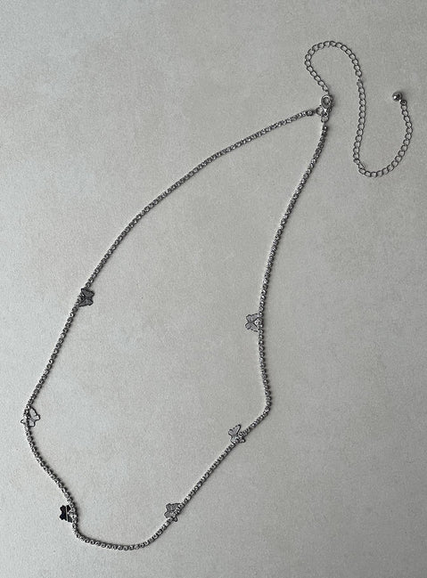 Believer Chain Belt Silver