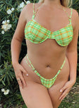 Kylie Bikini Bottoms Green