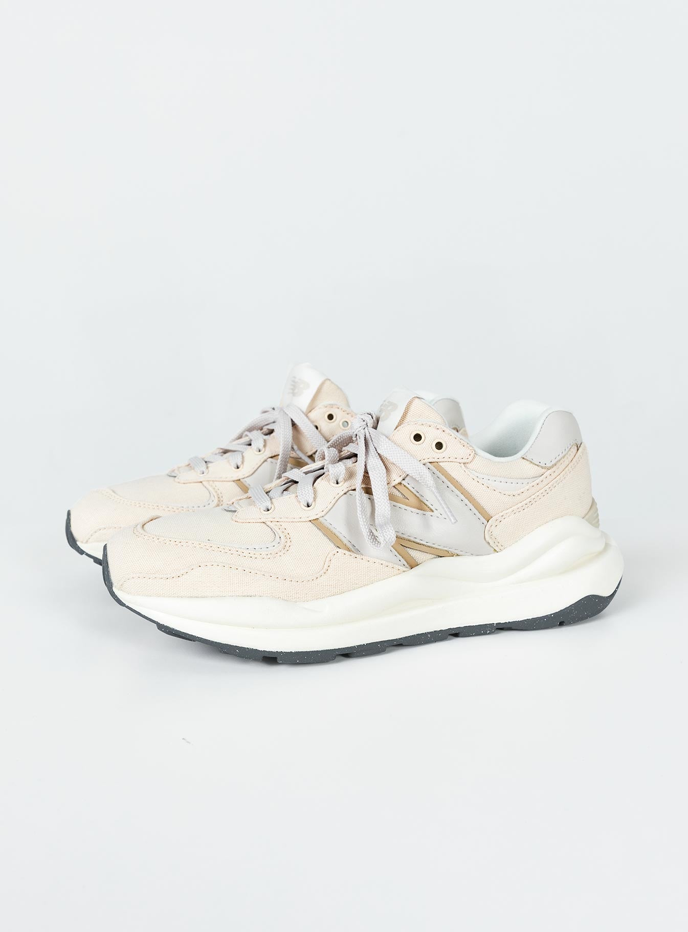 Sneakers  Faux suede & leather material  Lace-up style  Platform base Padded inner  Treaded sole 