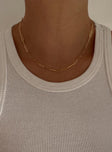 Patanto Gold Plated Necklace