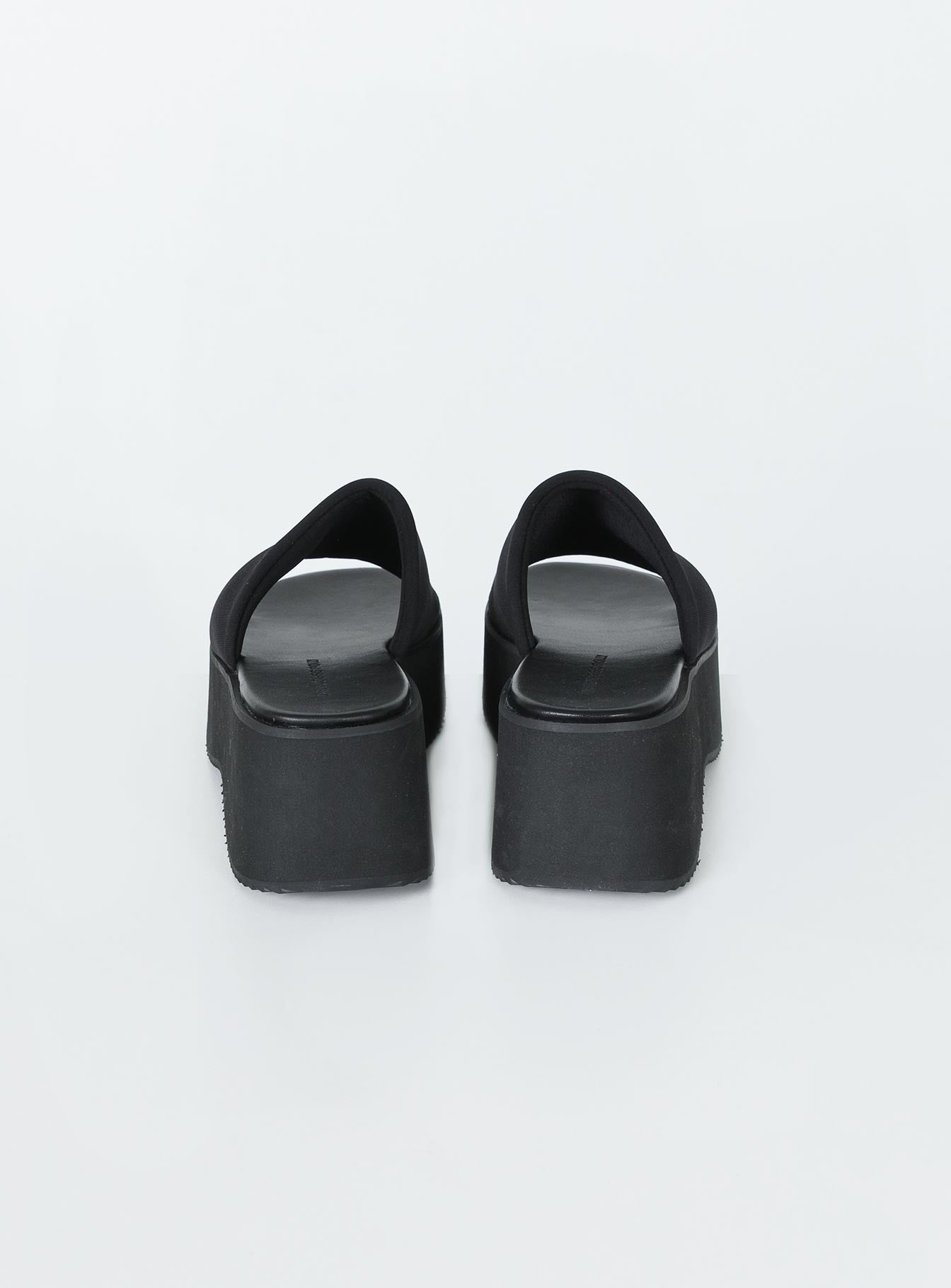 Barnes Platform Sandals Black
