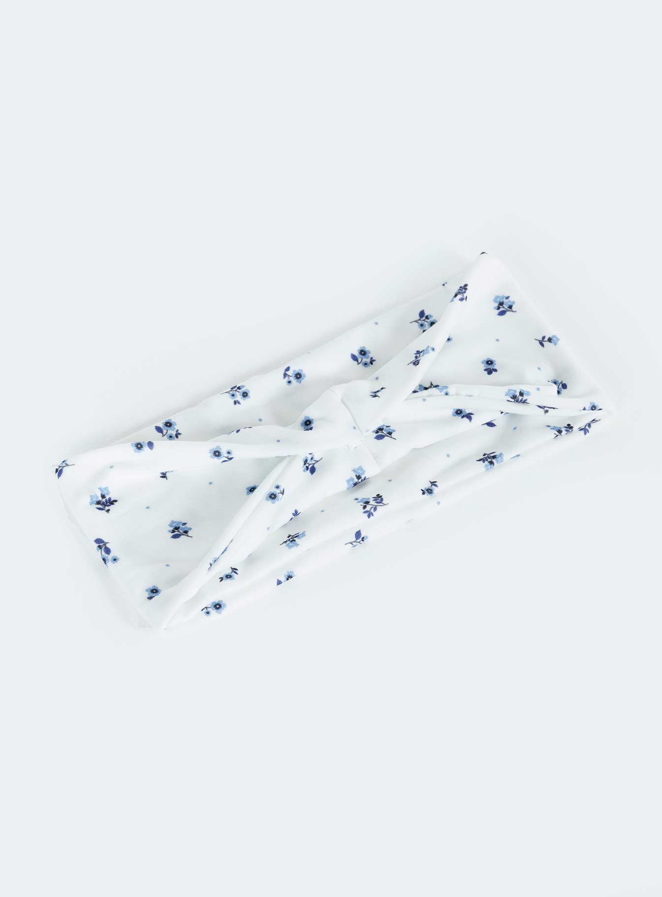 The Juney Headband Blue Floral