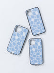 More Than A Feeling iPhone Case Blue / White