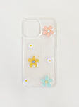  iPhone case Flower design, flexible style