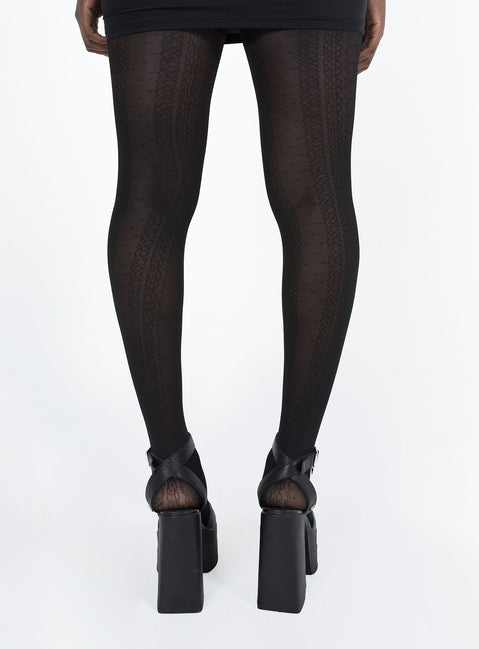 Stockings Sheer design  Elasticated waistband  Good stretch   Hand wash only 