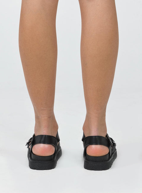 Harle Chunky Sandals Black