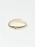 Cuff Gold toned Slip on style