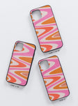 Dance Fever iPhone Case Pink Multi