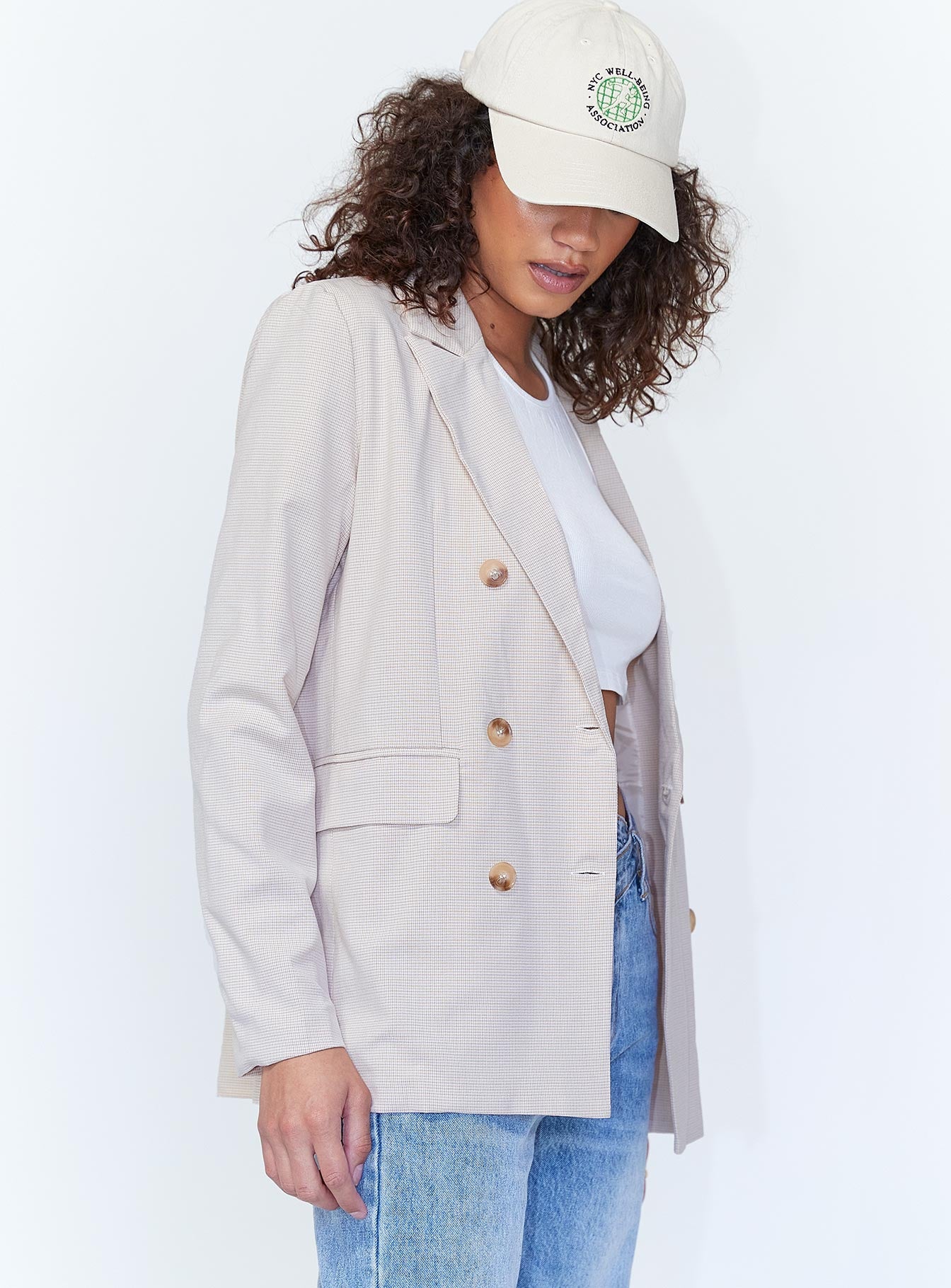 Mrs Nancy Blazer Cream