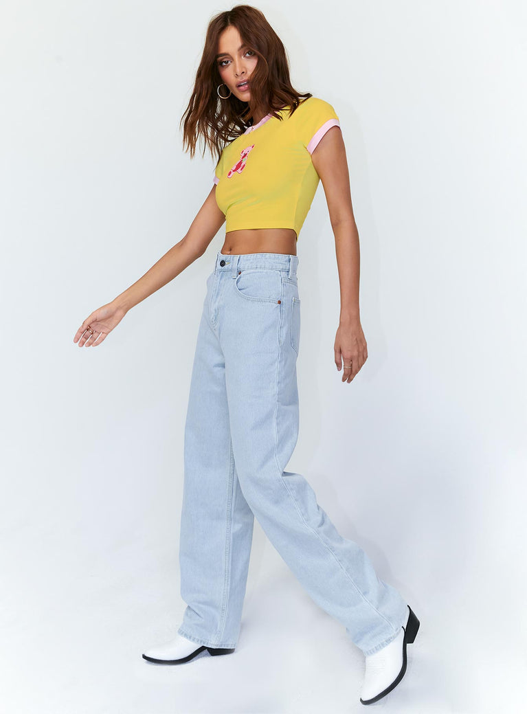 Motel Parallel Jeans Super Light Wash