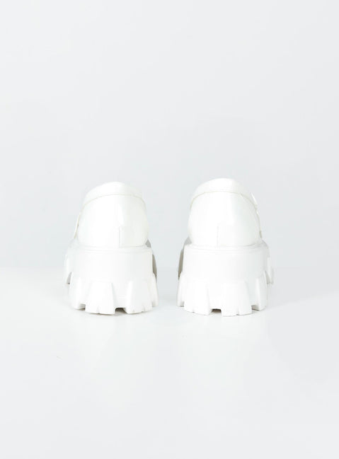 Penny Lane Loafer White