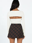 Fike Mini Skirt Charcoal