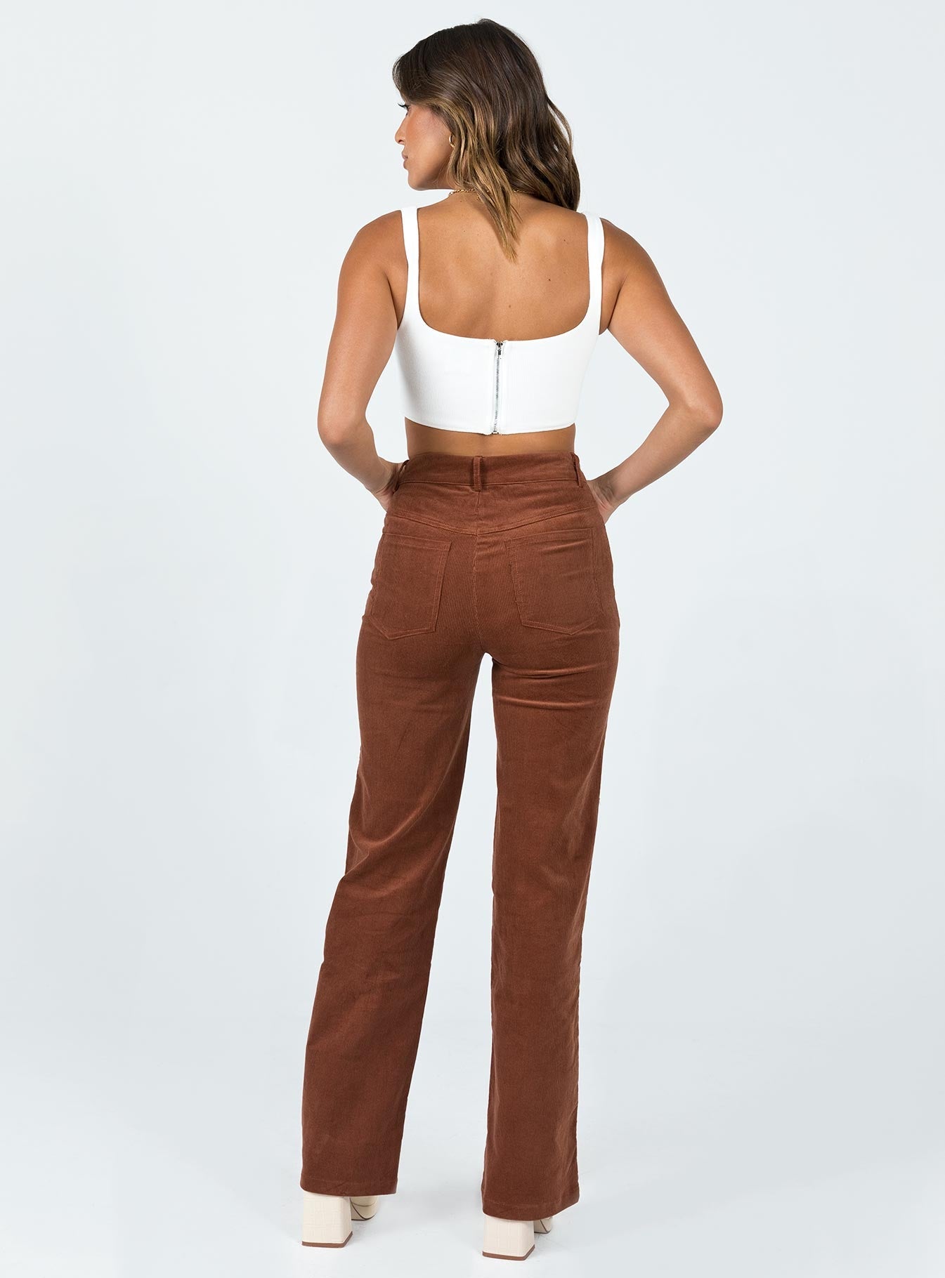 Princess Polly   Sorcha Pants Brown