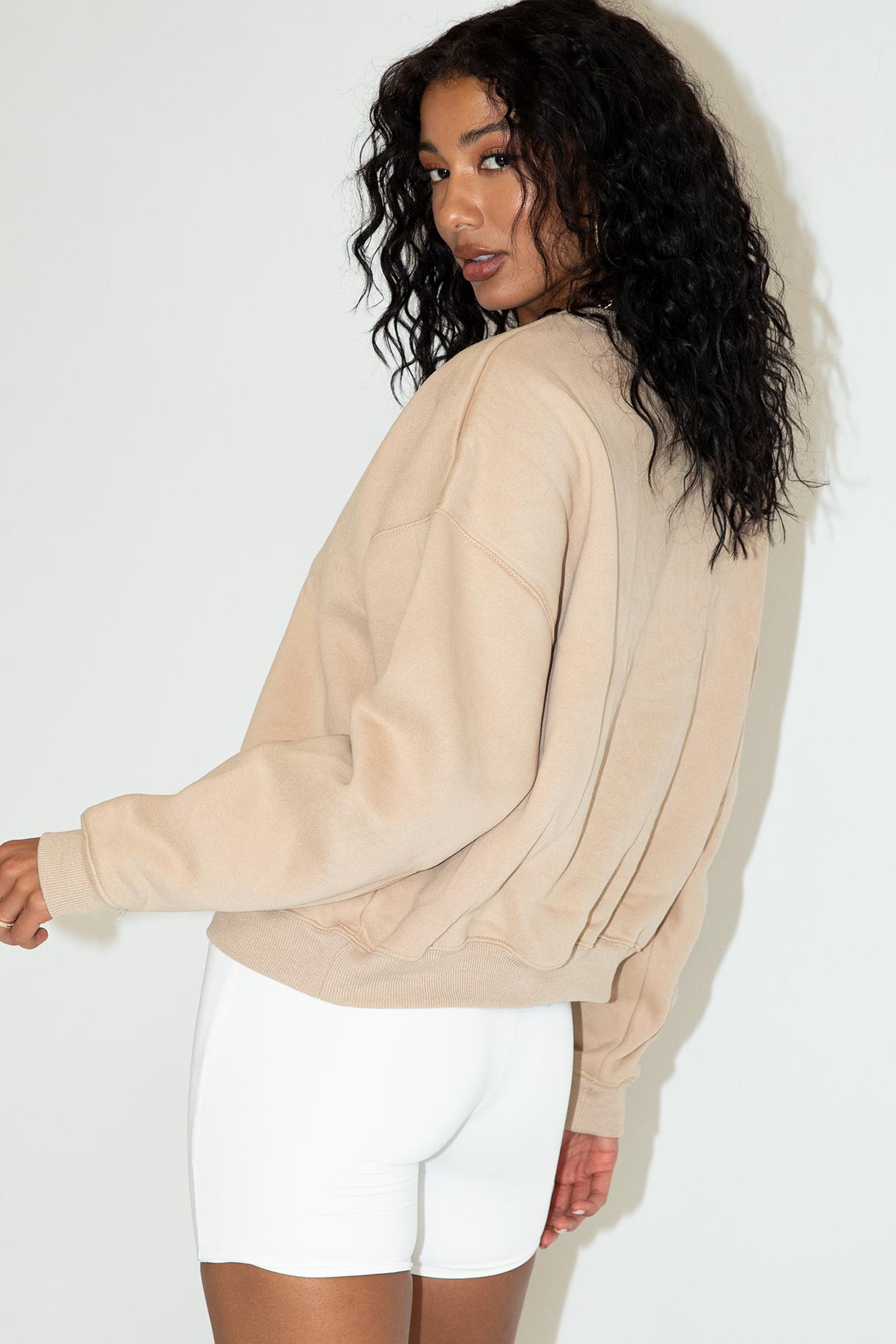 Newport Crewneck Sweatshirt Beige