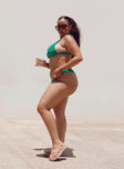 Josie Bikini Bottoms Green Curve