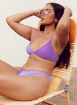 Rachel Bikini Top Purple