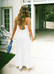 Princess Polly Plunger  Chelsea Maxi Dress White