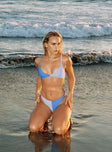 Rachel Bikini Top Blue