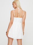 Trynia Mini Dress White