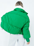 Abe Puffer Jacket Apple Green