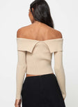 Sweater, slim fitting, rib knit Wide neckline,  Two-way front zip fastening, elasticated neckline, inner silicone strip at neckline