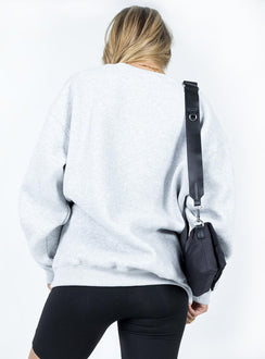 Malibu Sweatshirt Grey Princess Polly  regular 