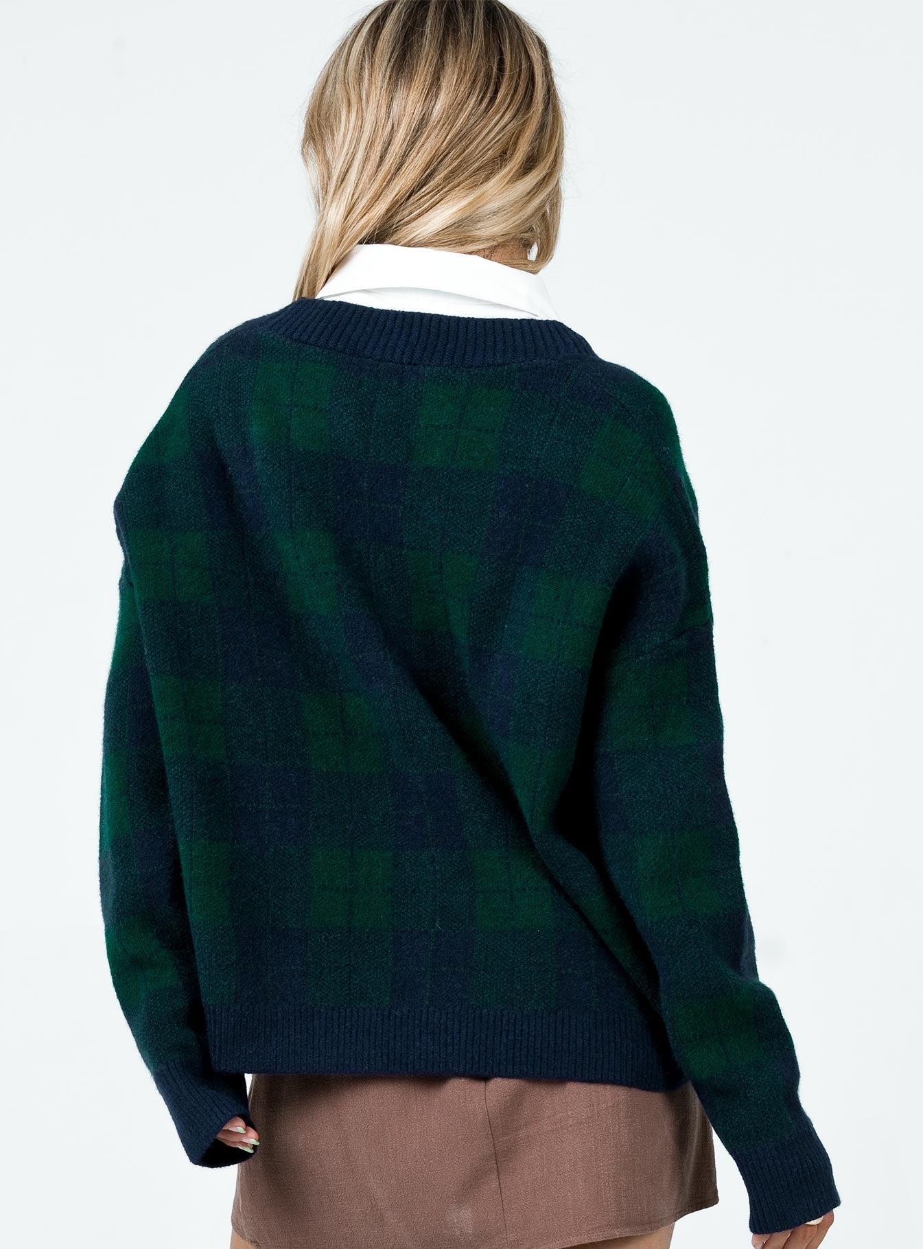 Jerrell Cardigan Navy Princess Polly  long 