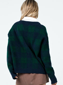 Jerrell Cardigan Navy Princess Polly  long 