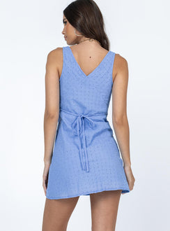 Nellie Mini Dress Blue