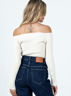 Odessa Cardigan Cream Princess Polly  Cropped 