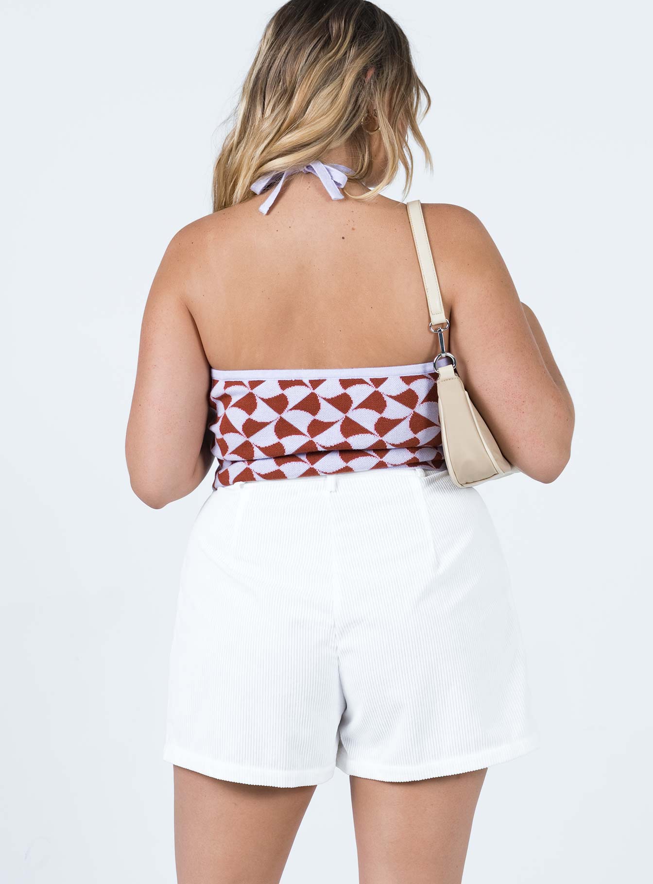 Rhanni Shorts White