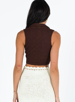 Top Crinkle material  Collared neckline Front tie detail