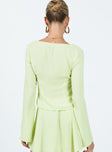 Saleya Long Sleeve Top Green