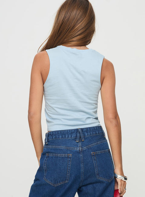 Love Evolve Top Blue