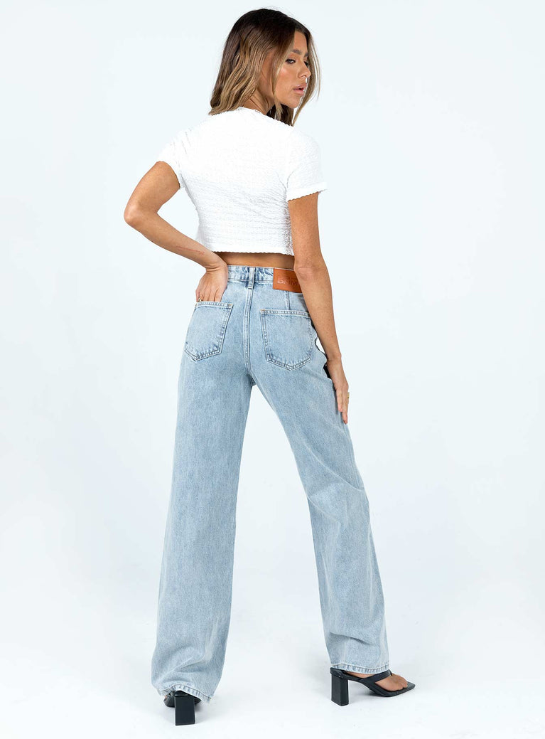 Tessa Straight Jeans Denim