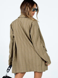 Paddie Plaid Blazer Multi