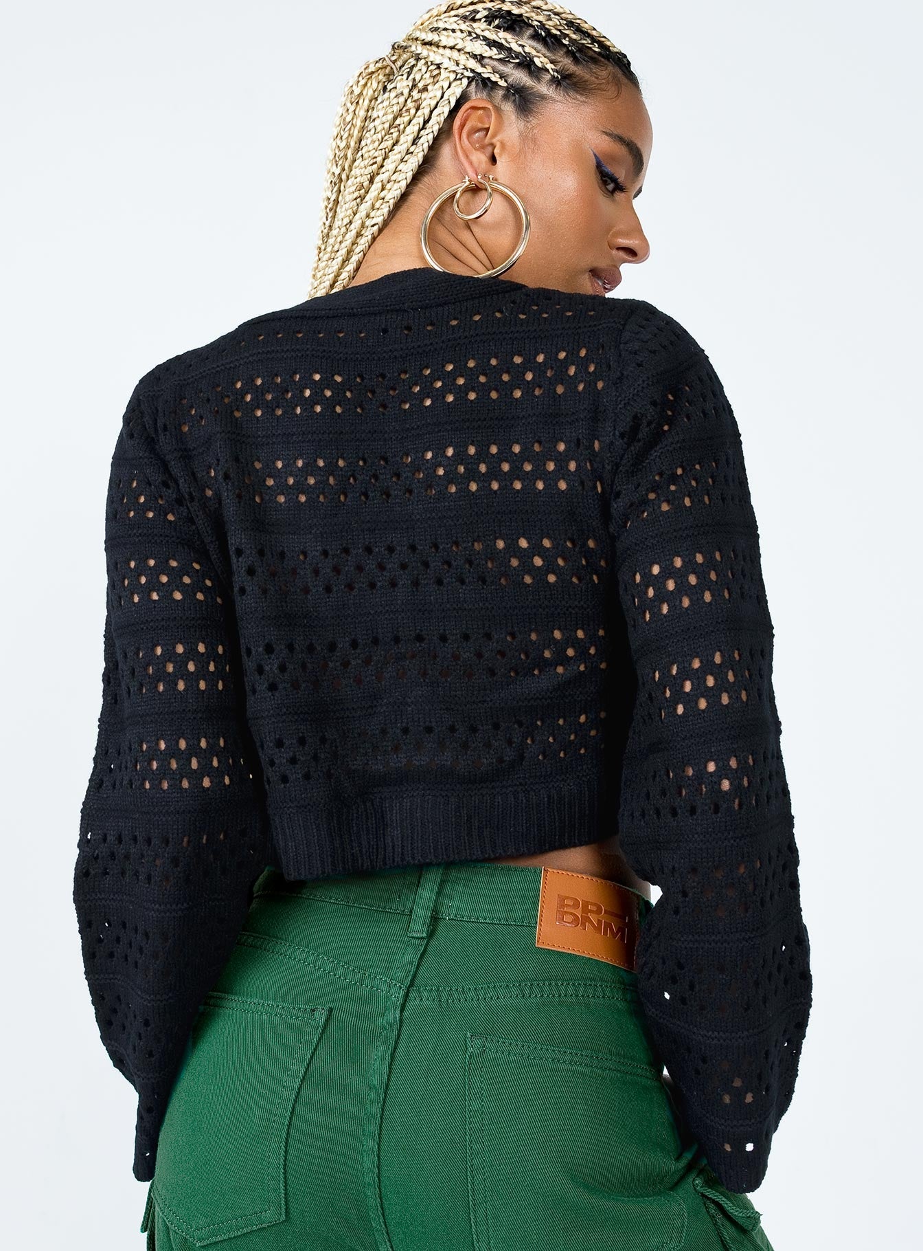 The Rolla Cardigan Black