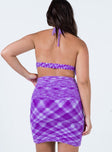 Novah Mini Dress Purple