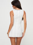 Healey Mini Dress White