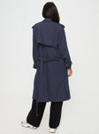 Westwind Trench Coat Slate