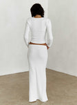 Just Like That Maxi Skirt White Princess Polly  Maxi 